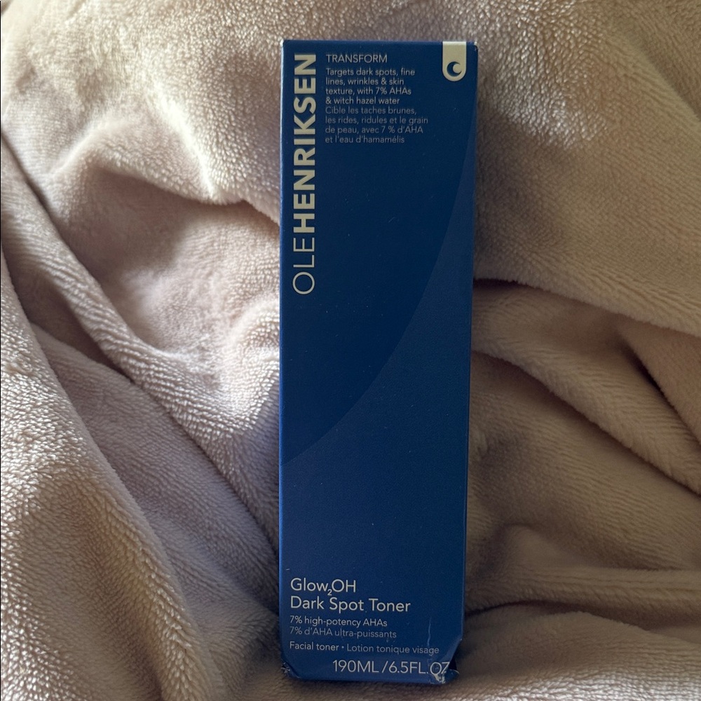 Ole Henriksen Glow2OH Dark Spot Toner - Deep Blue NWOT
